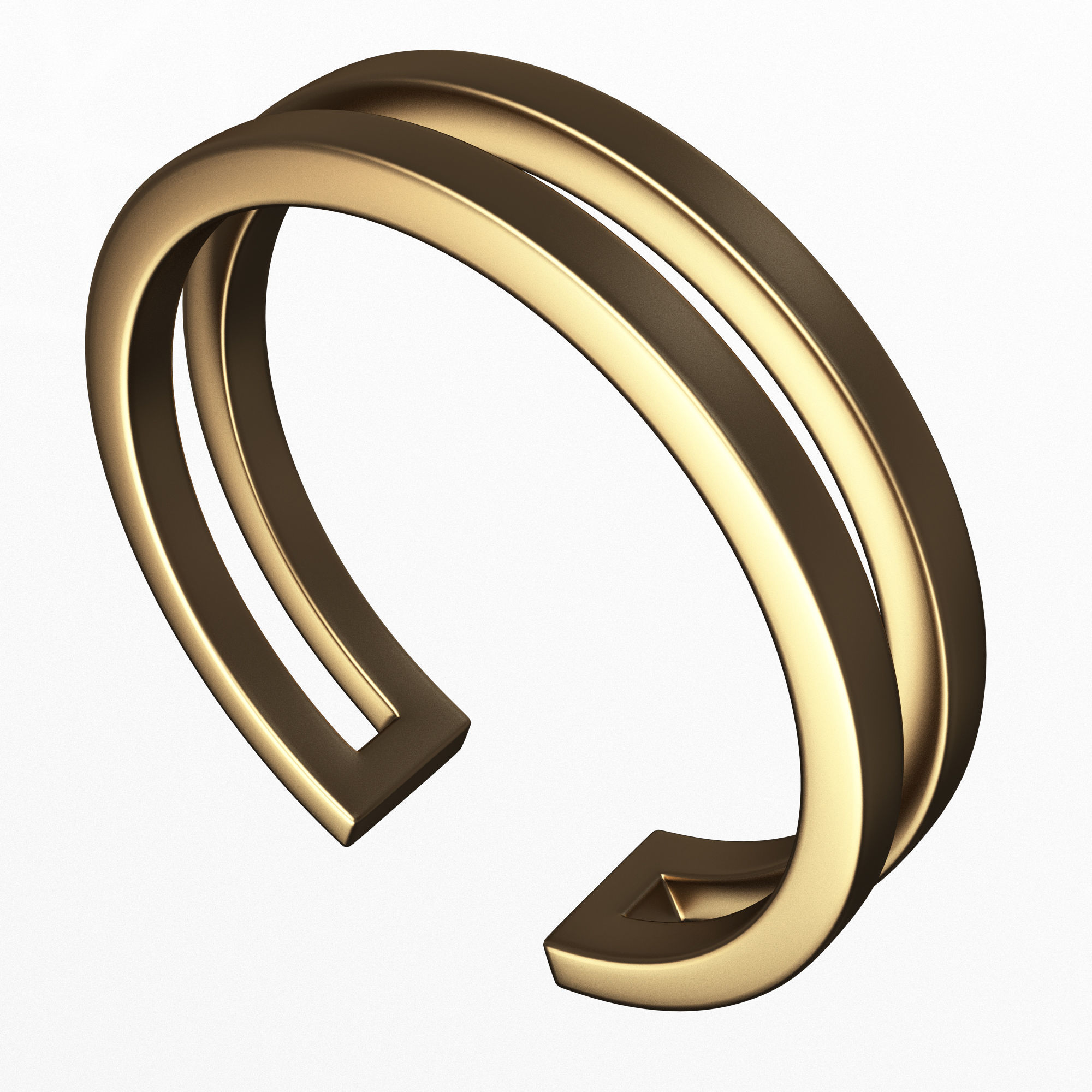 Jewellery Rings and Necklace Collection Low-poly 3D model_65