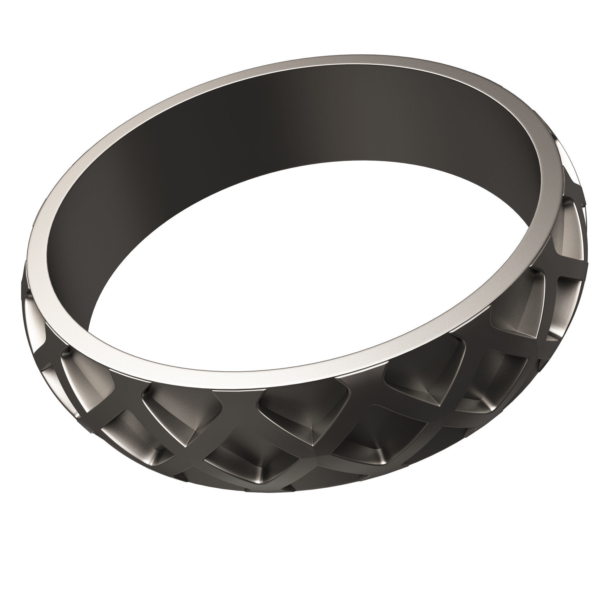 Jewellery Rings and Necklace Collection Low-poly 3D model_54