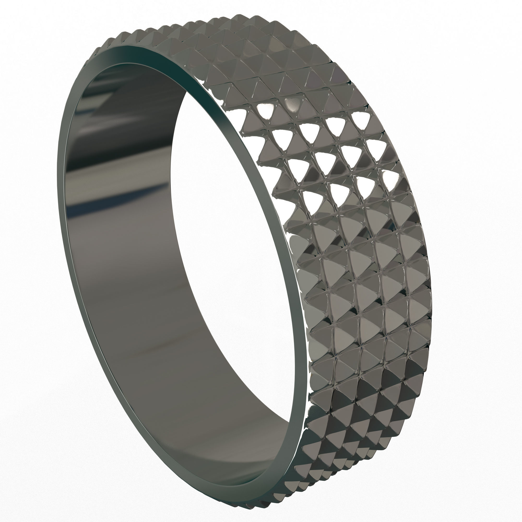 Jewellery Rings and Necklace Collection Low-poly 3D model_9