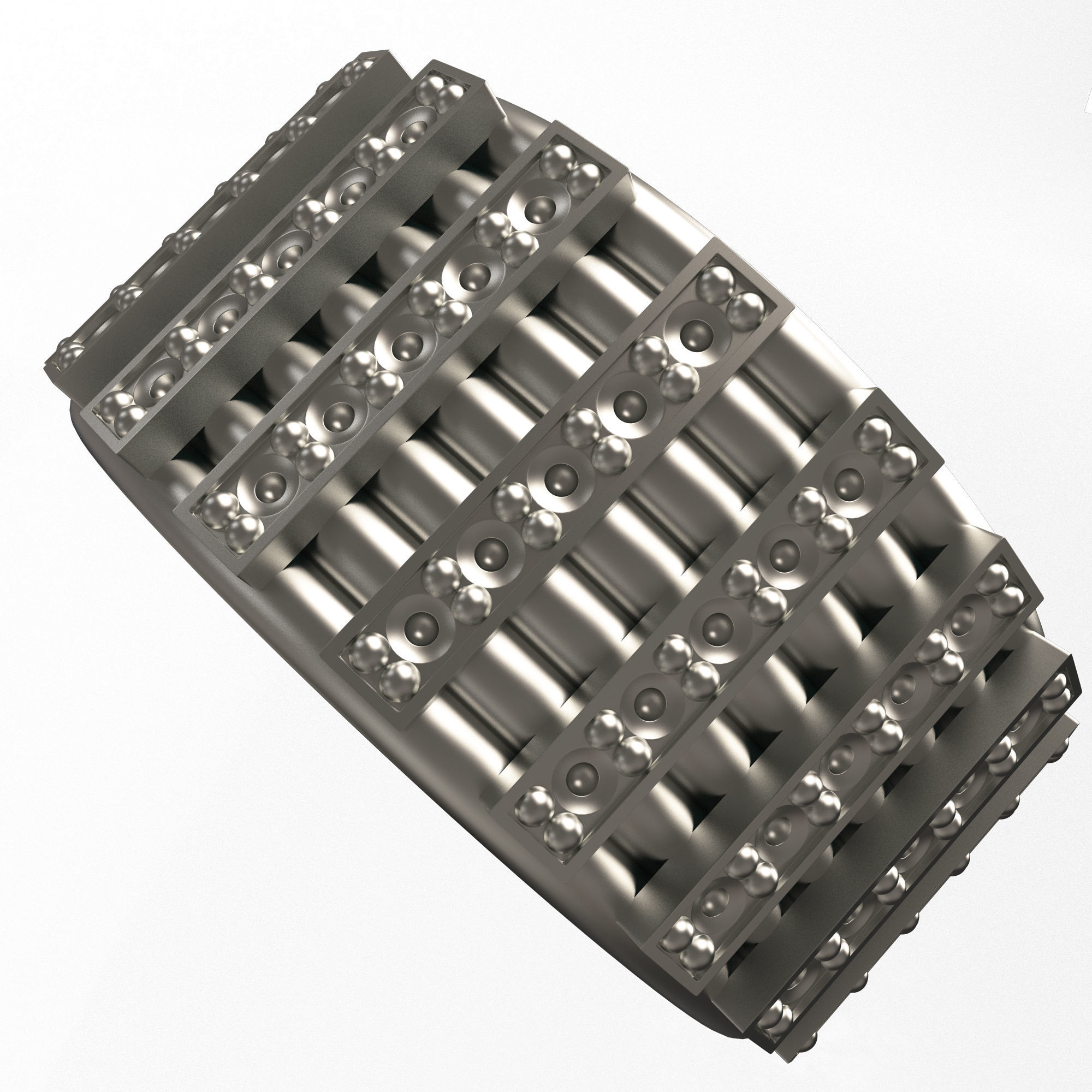 Jewellery Rings and Necklace Collection Low-poly 3D model_79