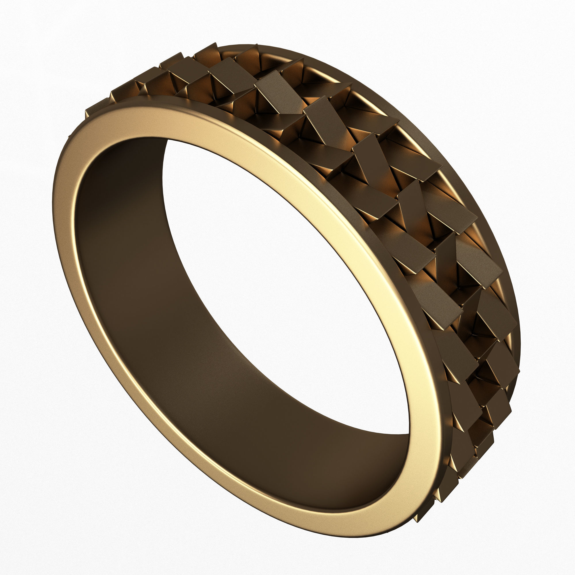 Jewellery Rings and Necklace Collection Low-poly 3D model_45