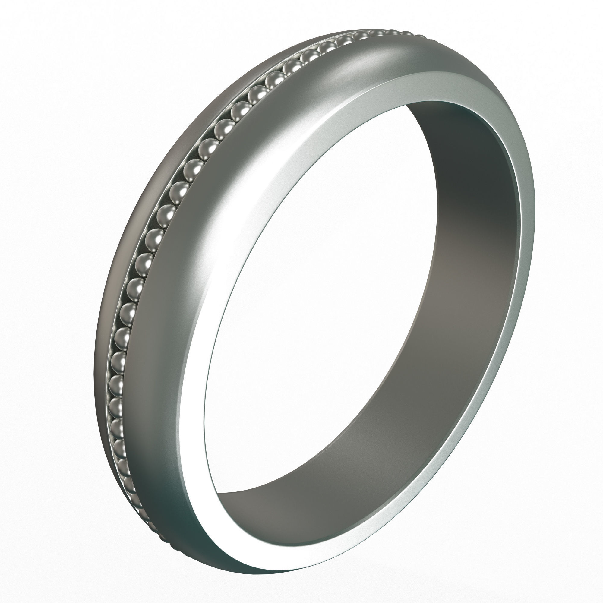 Jewellery Rings and Necklace Collection Low-poly 3D model_42