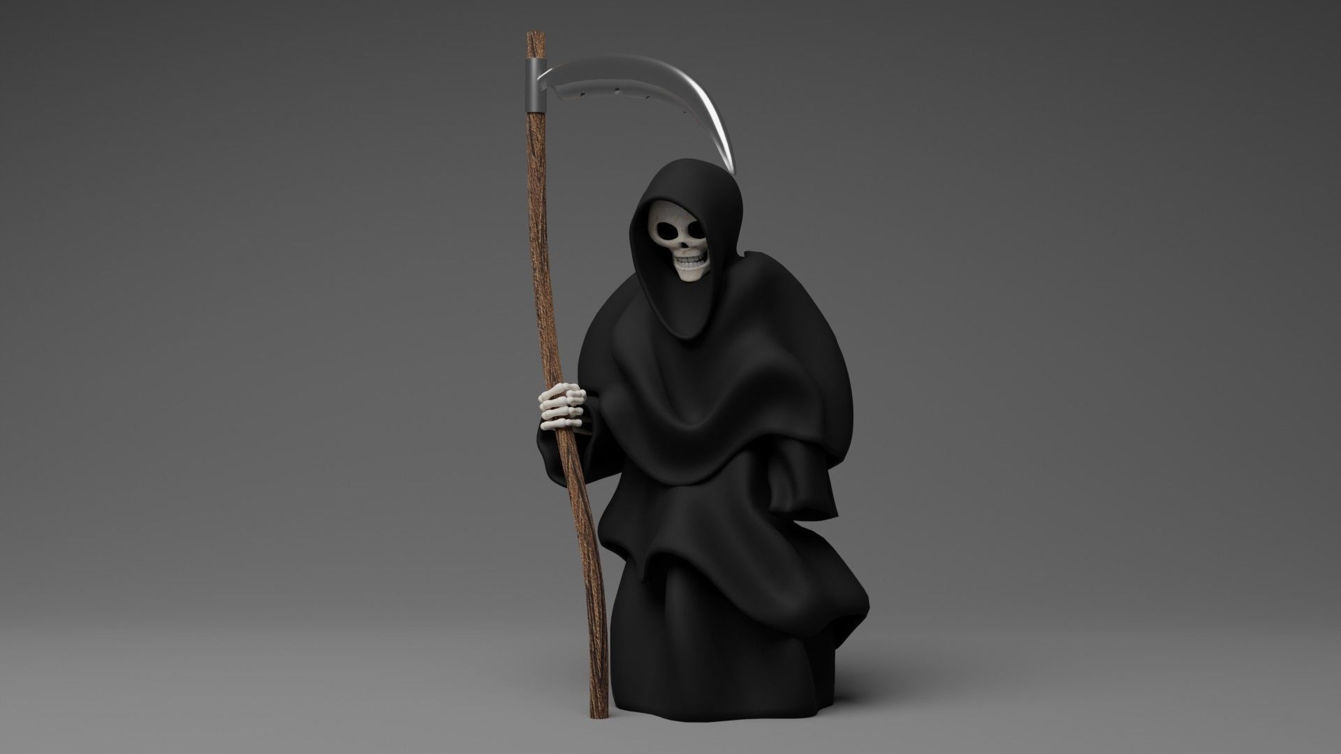 Grim Reaper 001 3D model_3