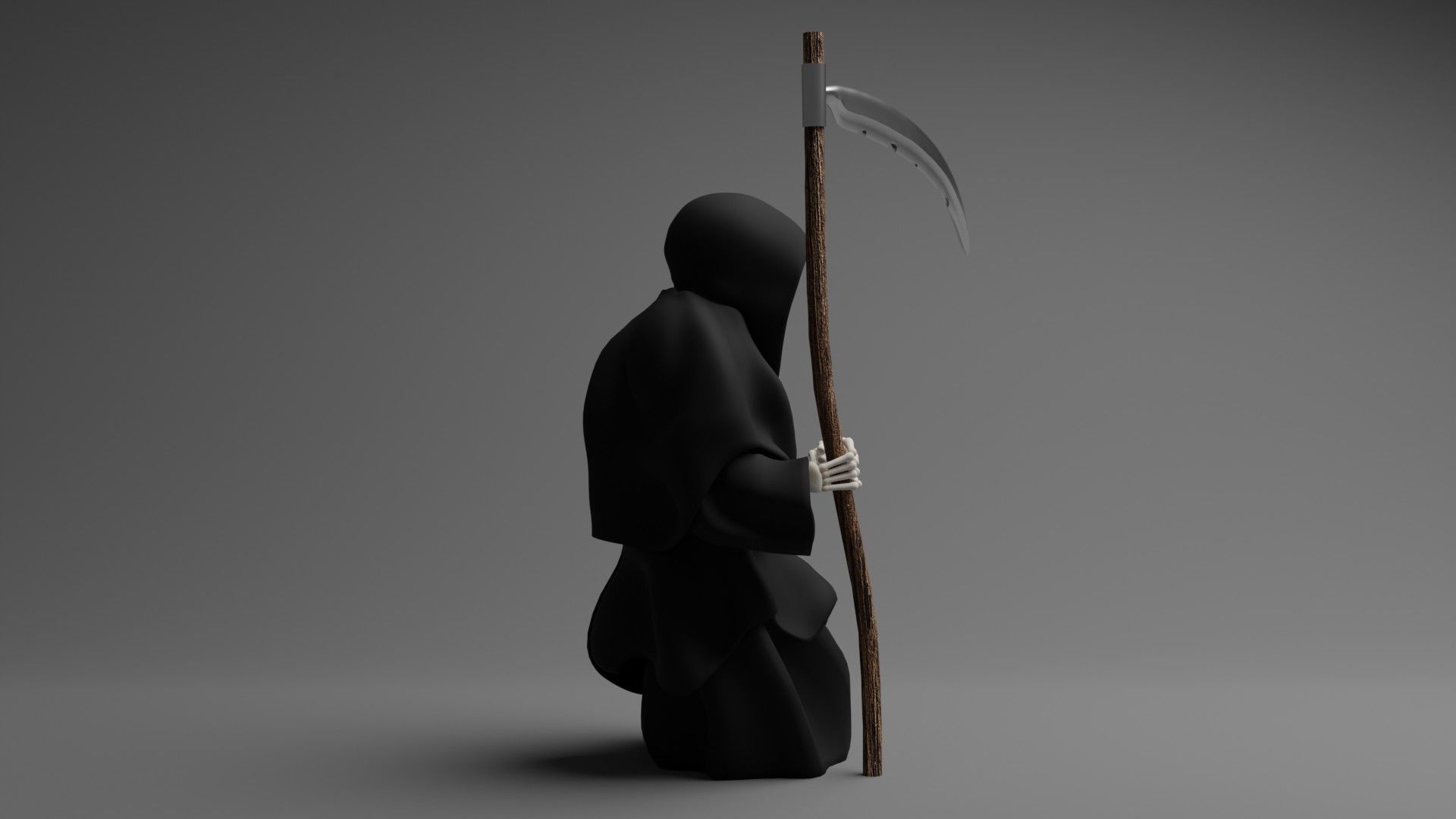 Grim Reaper 001 3D model_6
