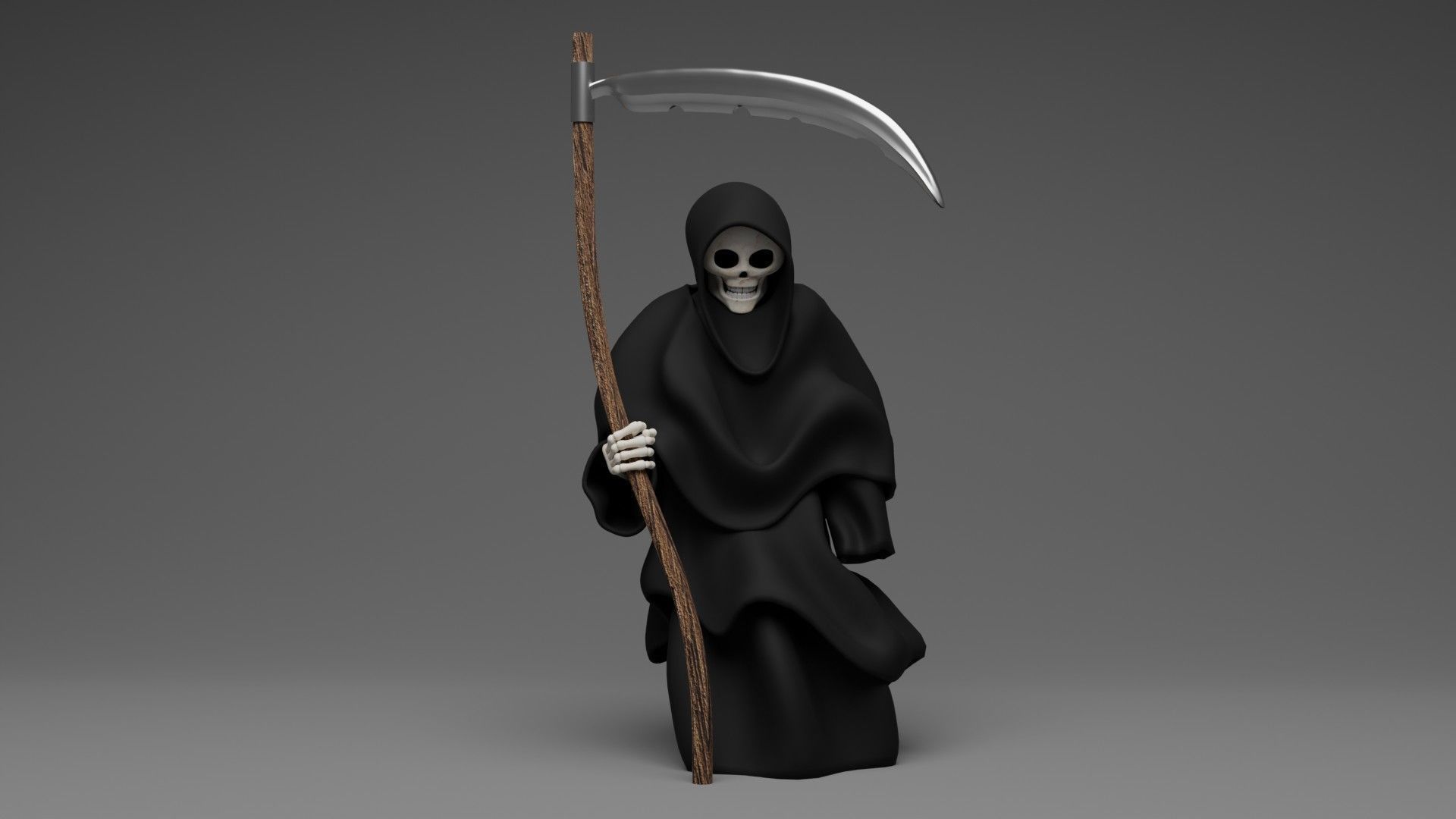 Grim Reaper 001 3D model_2