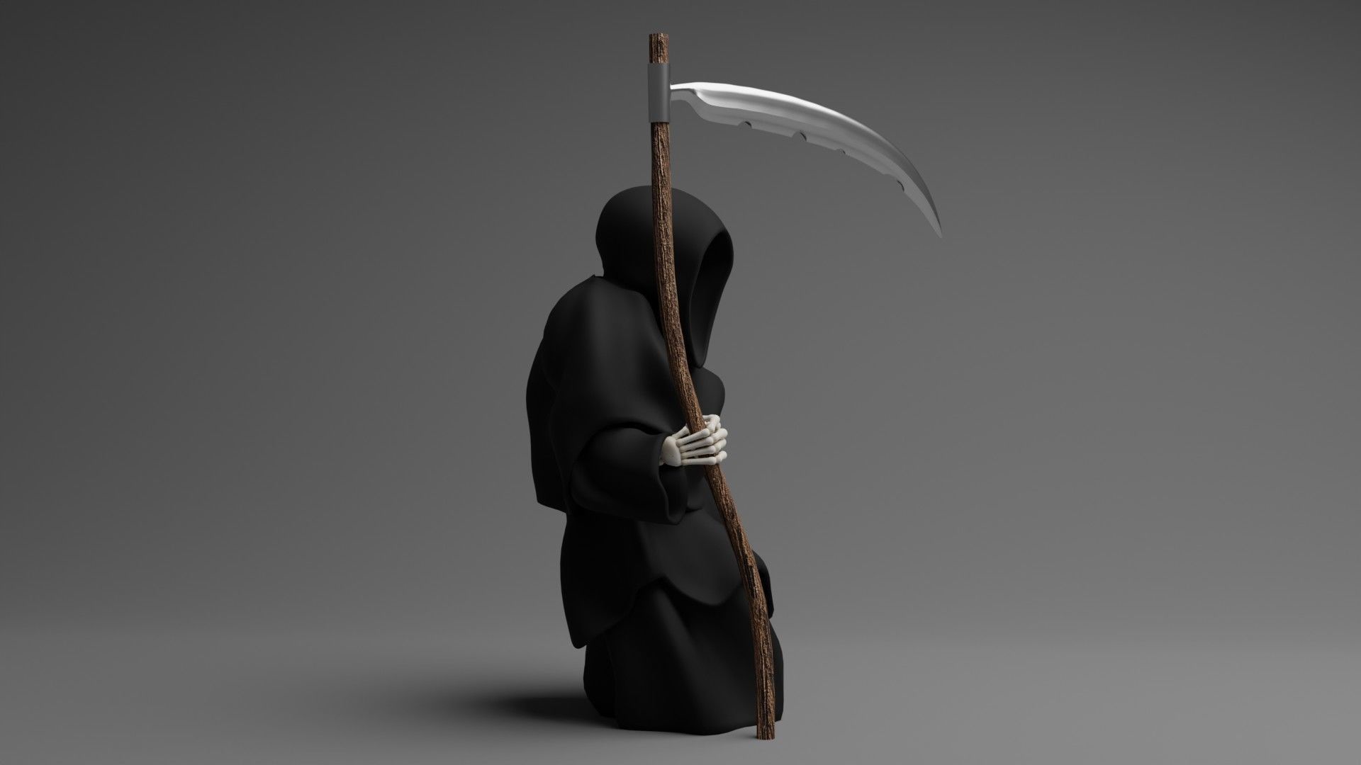 Grim Reaper 001 3D model_7