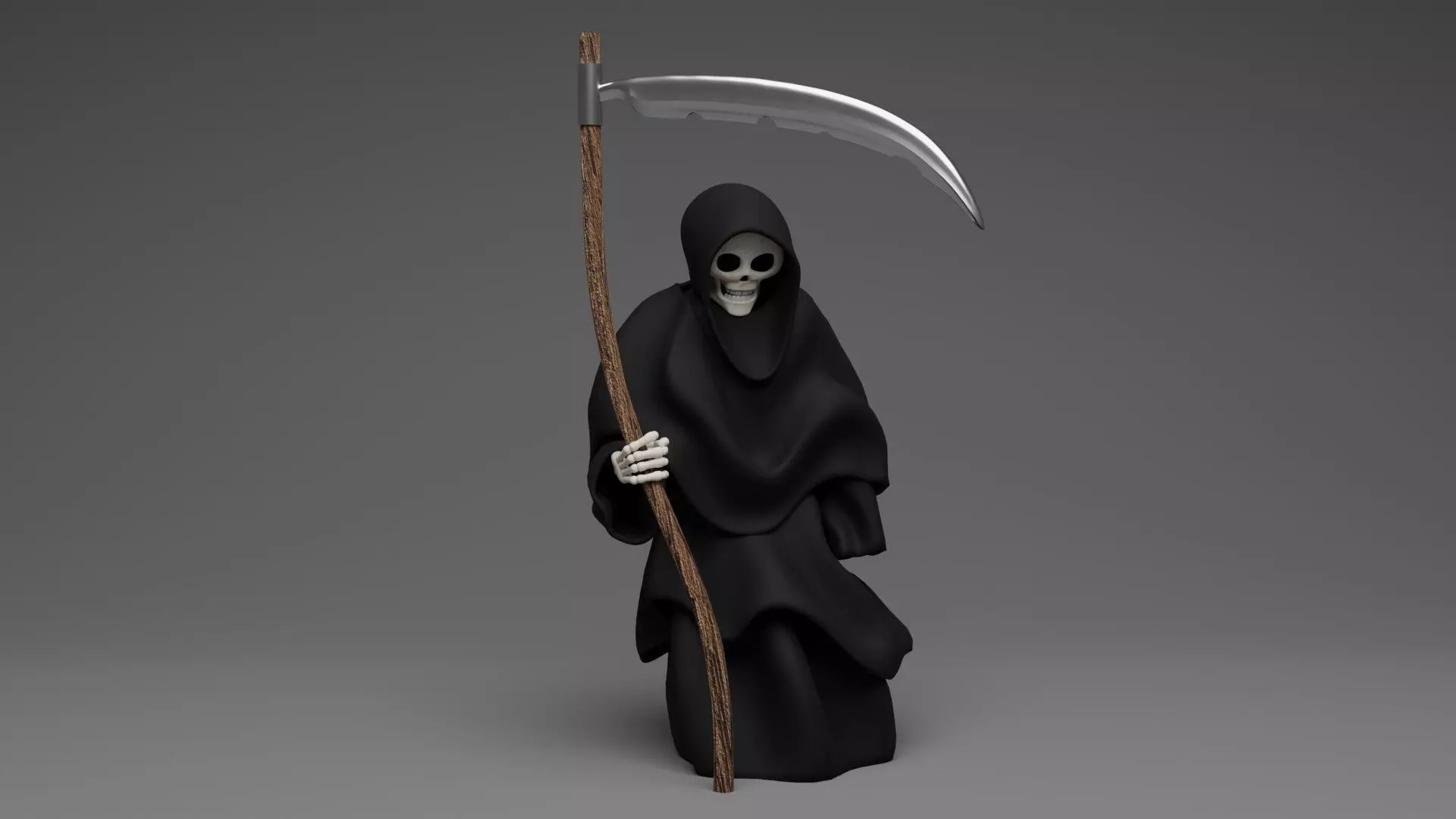Grim Reaper 001 3D model_0