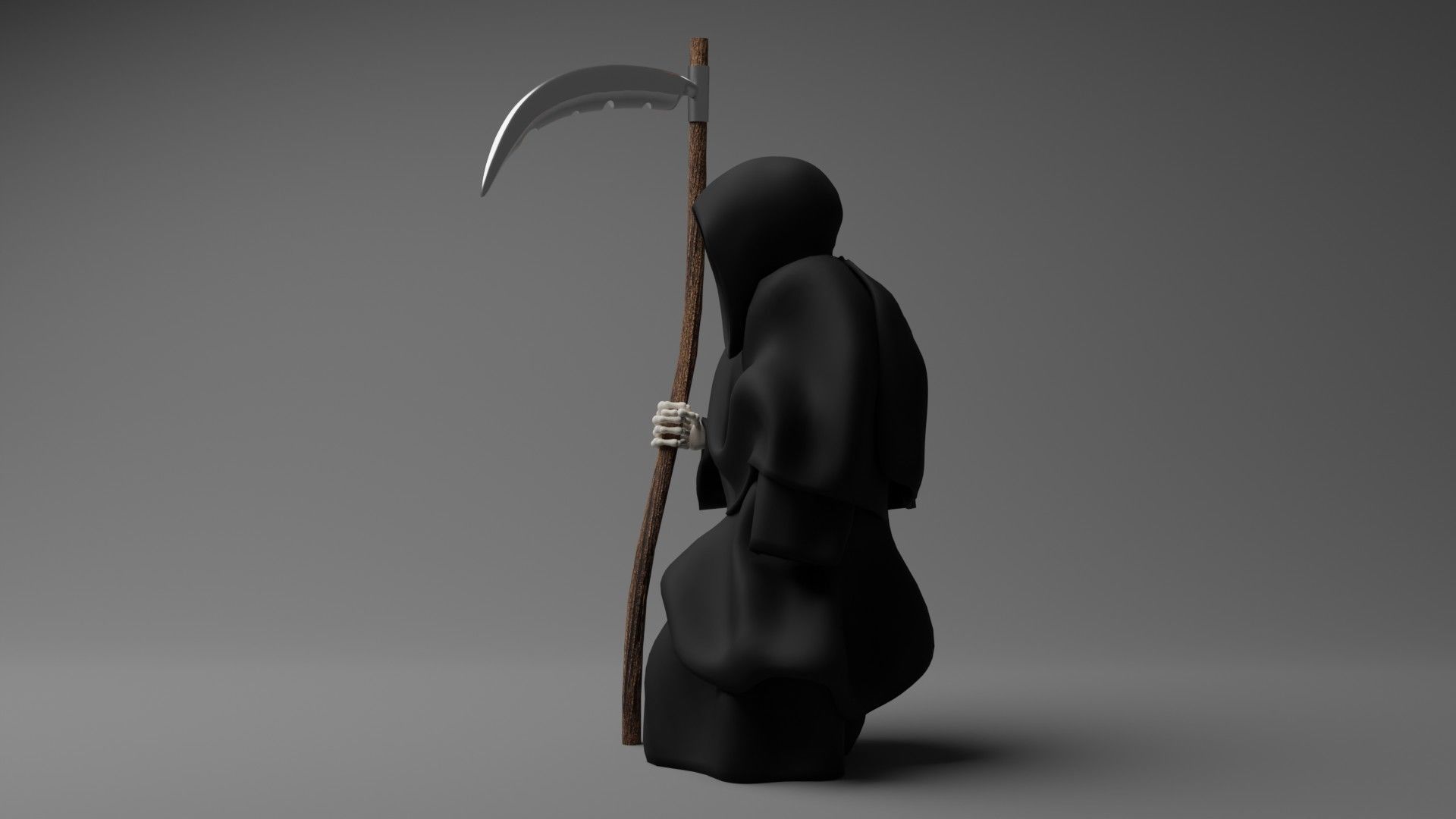 Grim Reaper 001 3D model_4