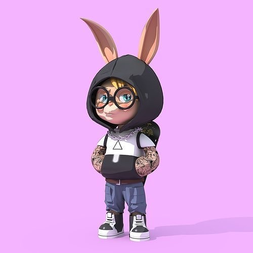 Bunny Collection 919 3D model