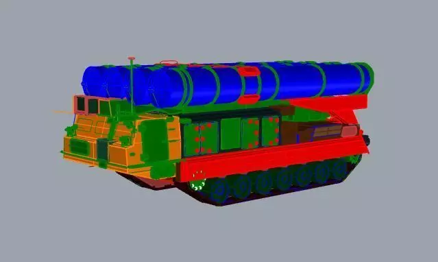 S300 SA10 Grumble 3D print model