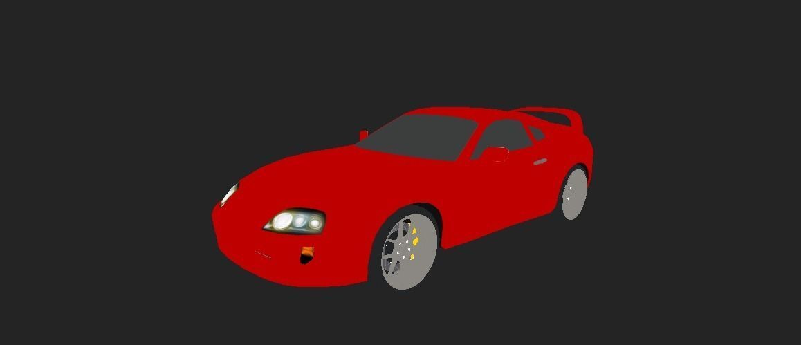 SUPRA REPLICA Low-poly 3D model_6