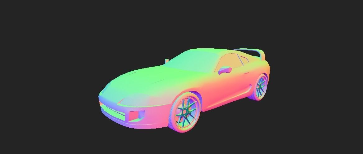 SUPRA REPLICA Low-poly 3D model_10