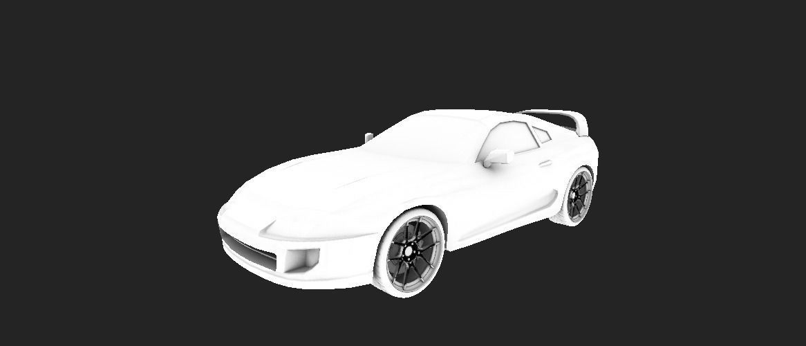 SUPRA REPLICA Low-poly 3D model_8