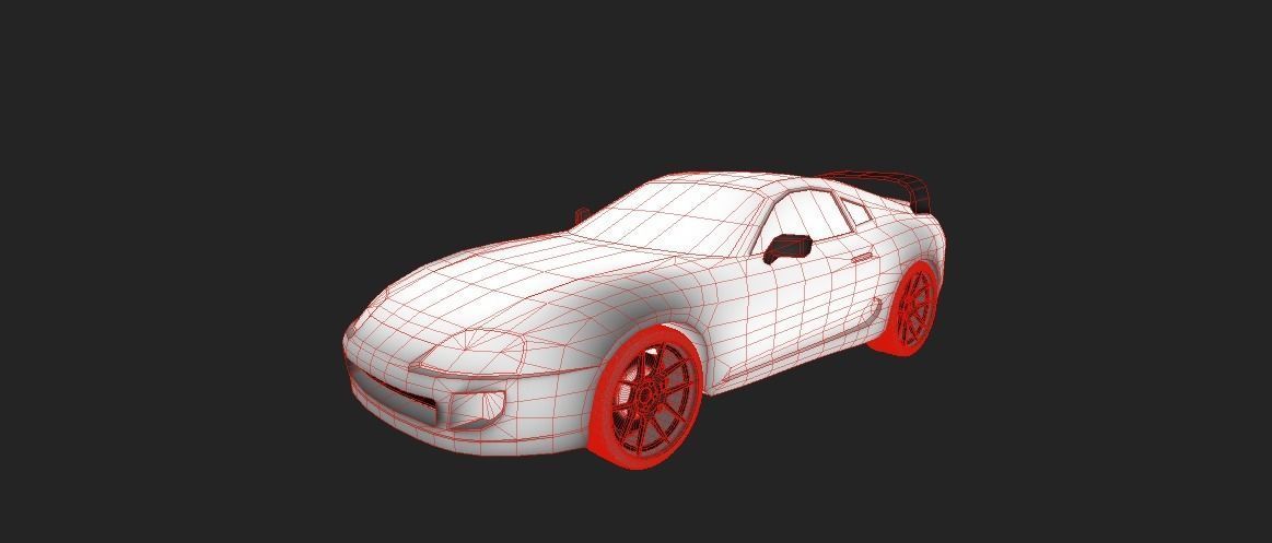 SUPRA REPLICA Low-poly 3D model_11