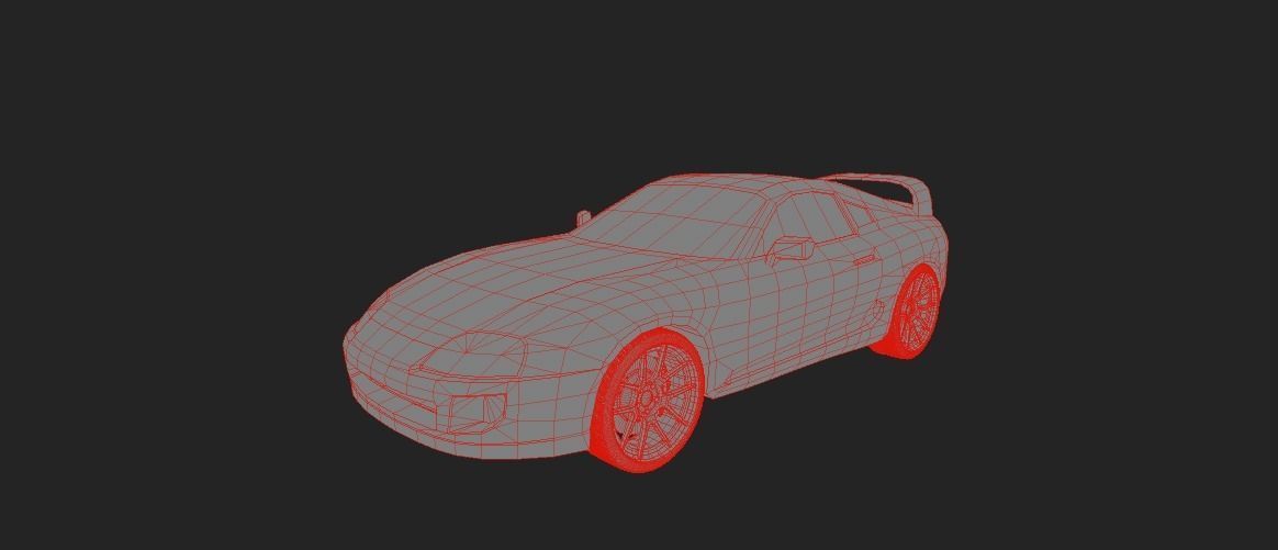 SUPRA REPLICA Low-poly 3D model_12