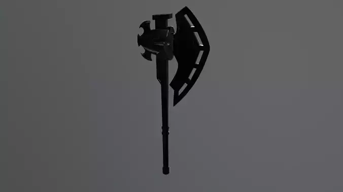 Albedo Axe High Poly