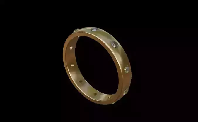 diamond ring band