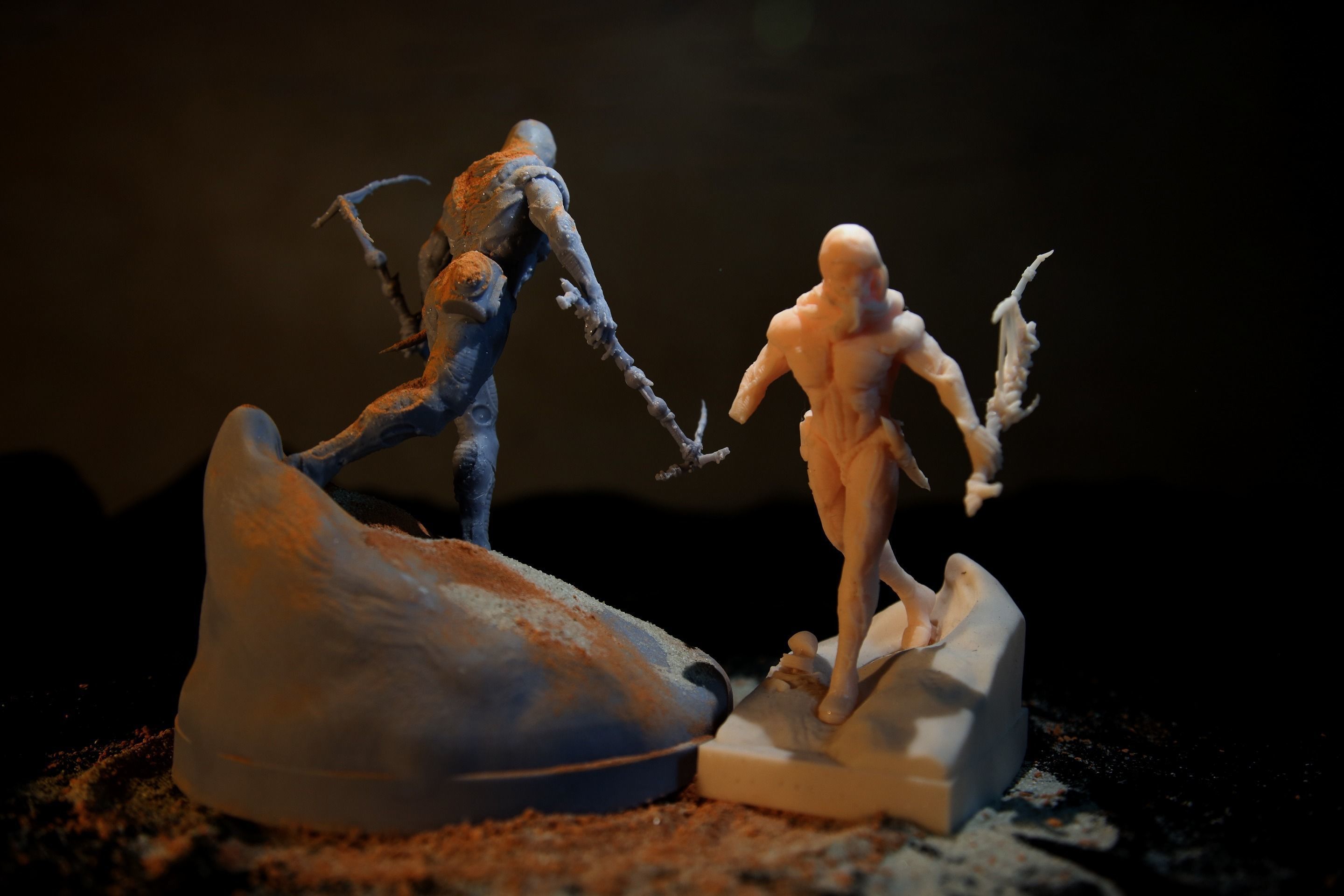 DUNE - Fremen Worm Rider - Dune Arrakis Warrior - Miniature 3D print model_27