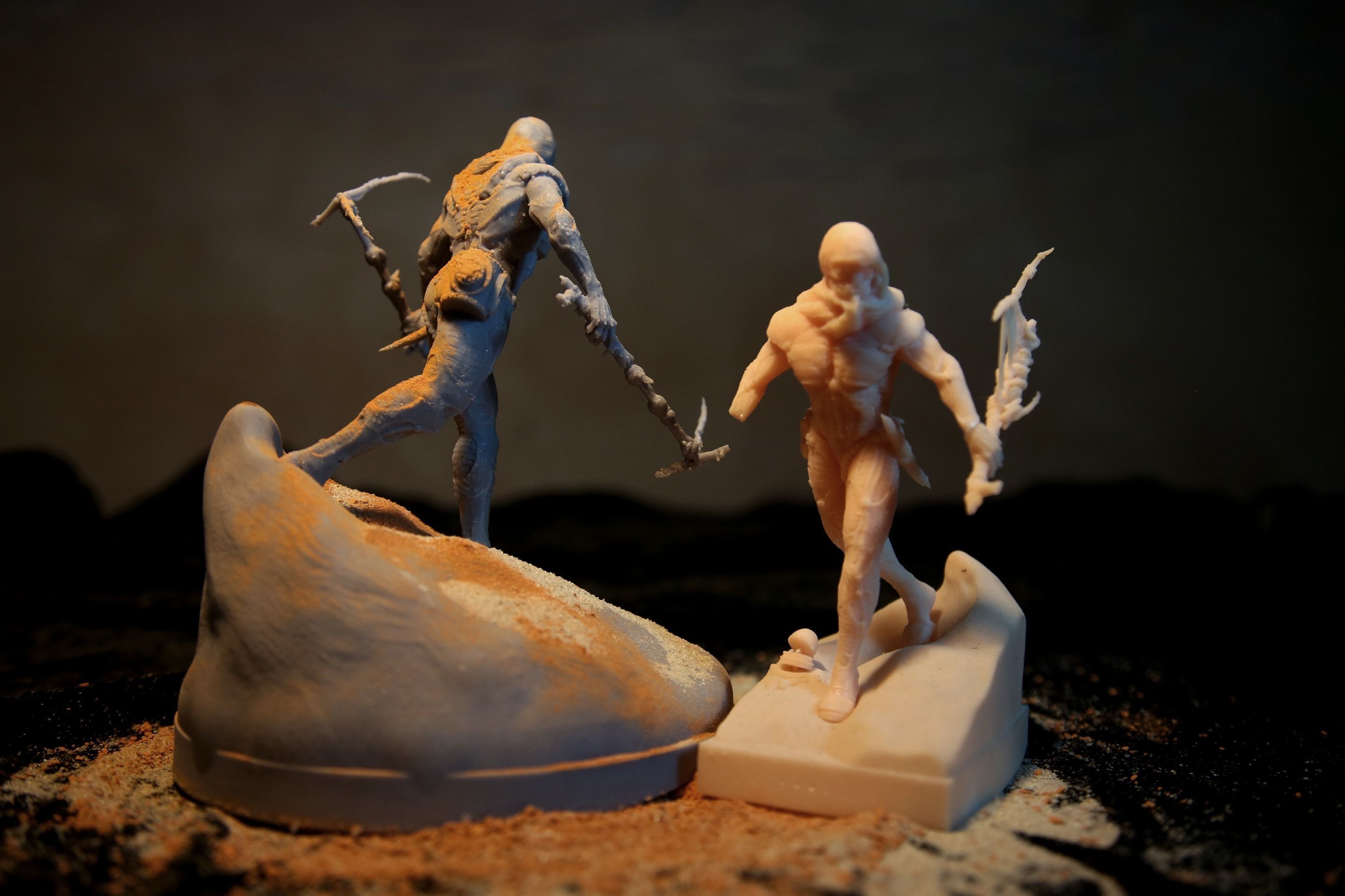 DUNE - Fremen Worm Rider - Dune Arrakis Warrior - Miniature 3D print model_5
