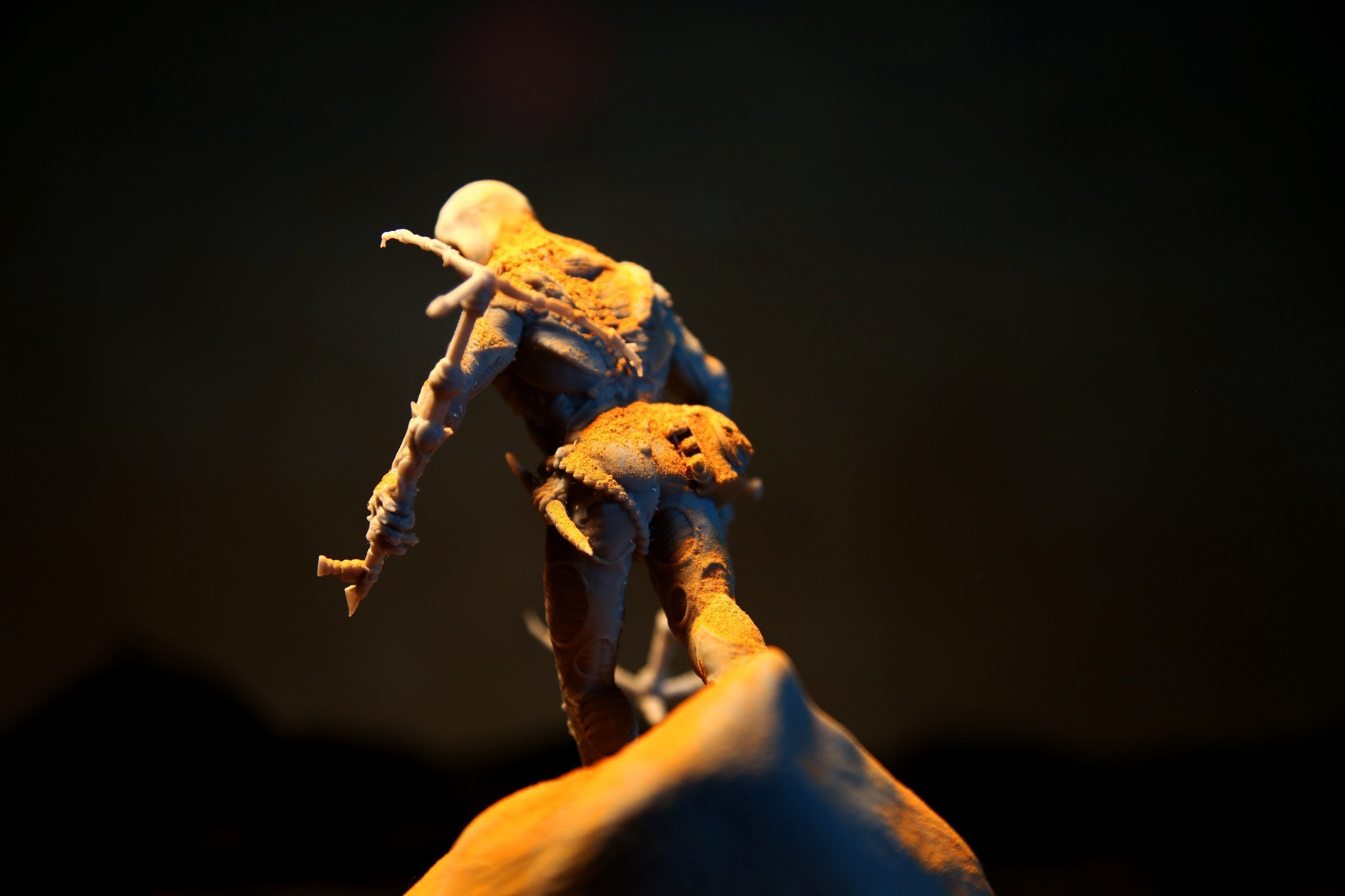DUNE - Fremen Worm Rider - Dune Arrakis Warrior - Miniature 3D print model_20