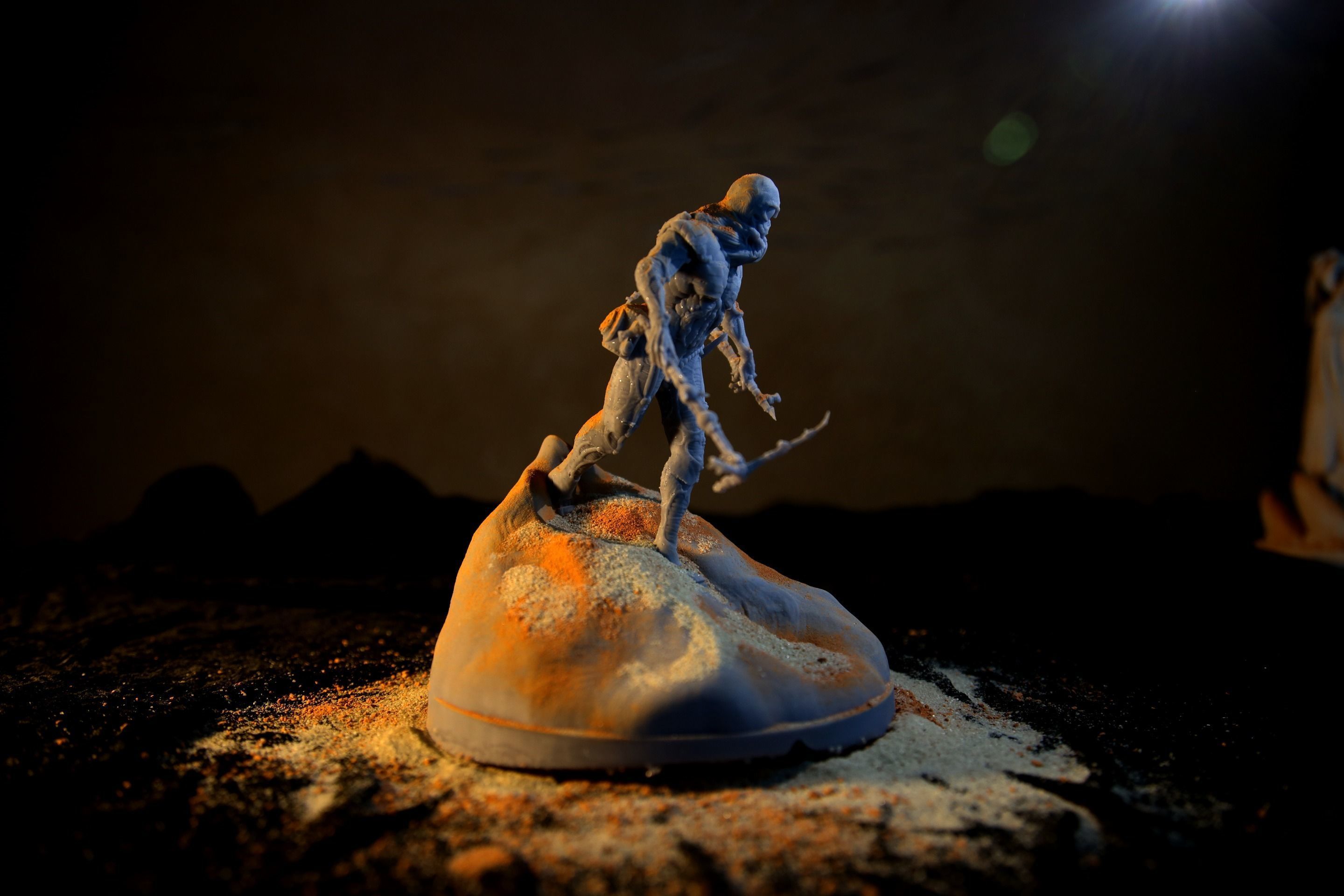 DUNE - Fremen Worm Rider - Dune Arrakis Warrior - Miniature 3D print model_2
