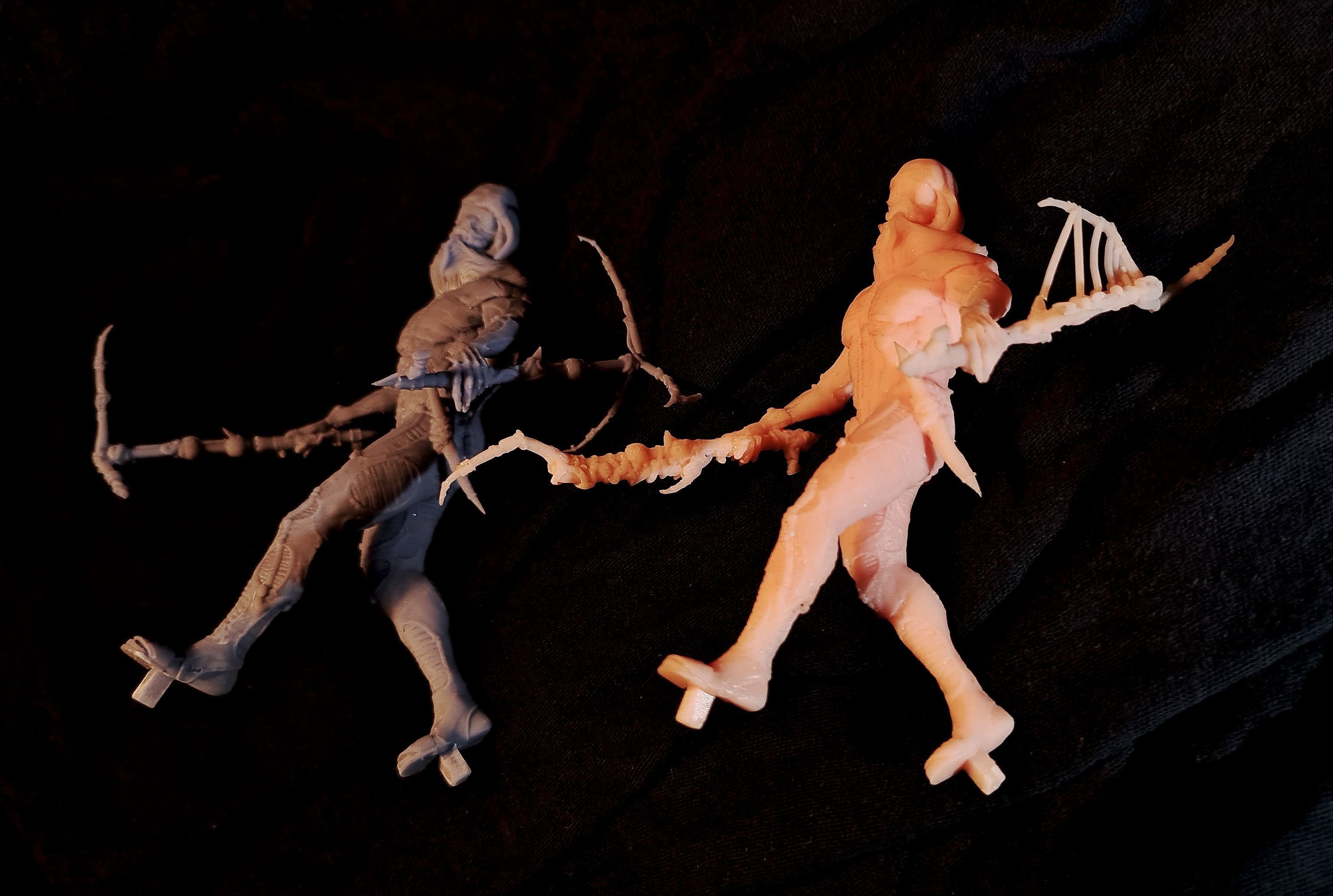 DUNE - Fremen Worm Rider - Dune Arrakis Warrior - Miniature 3D print model_29