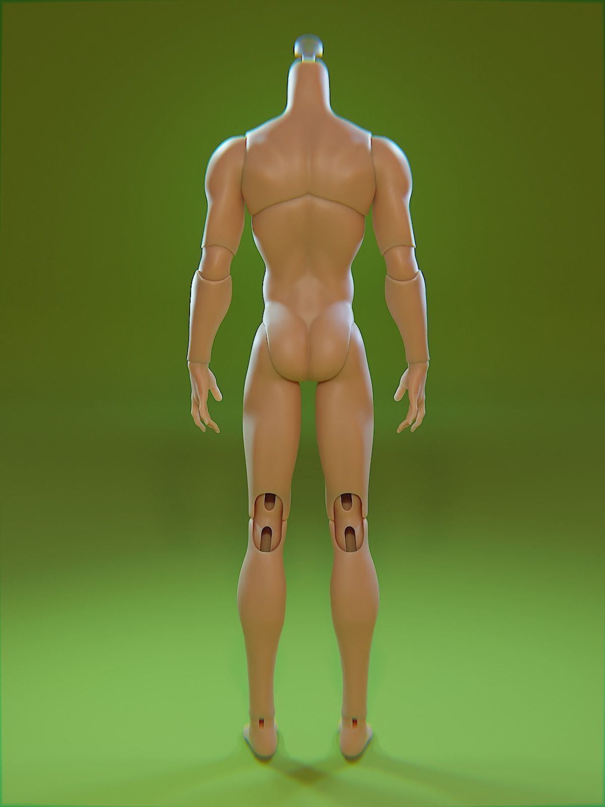 Caerus BJD Body 3D print model_4