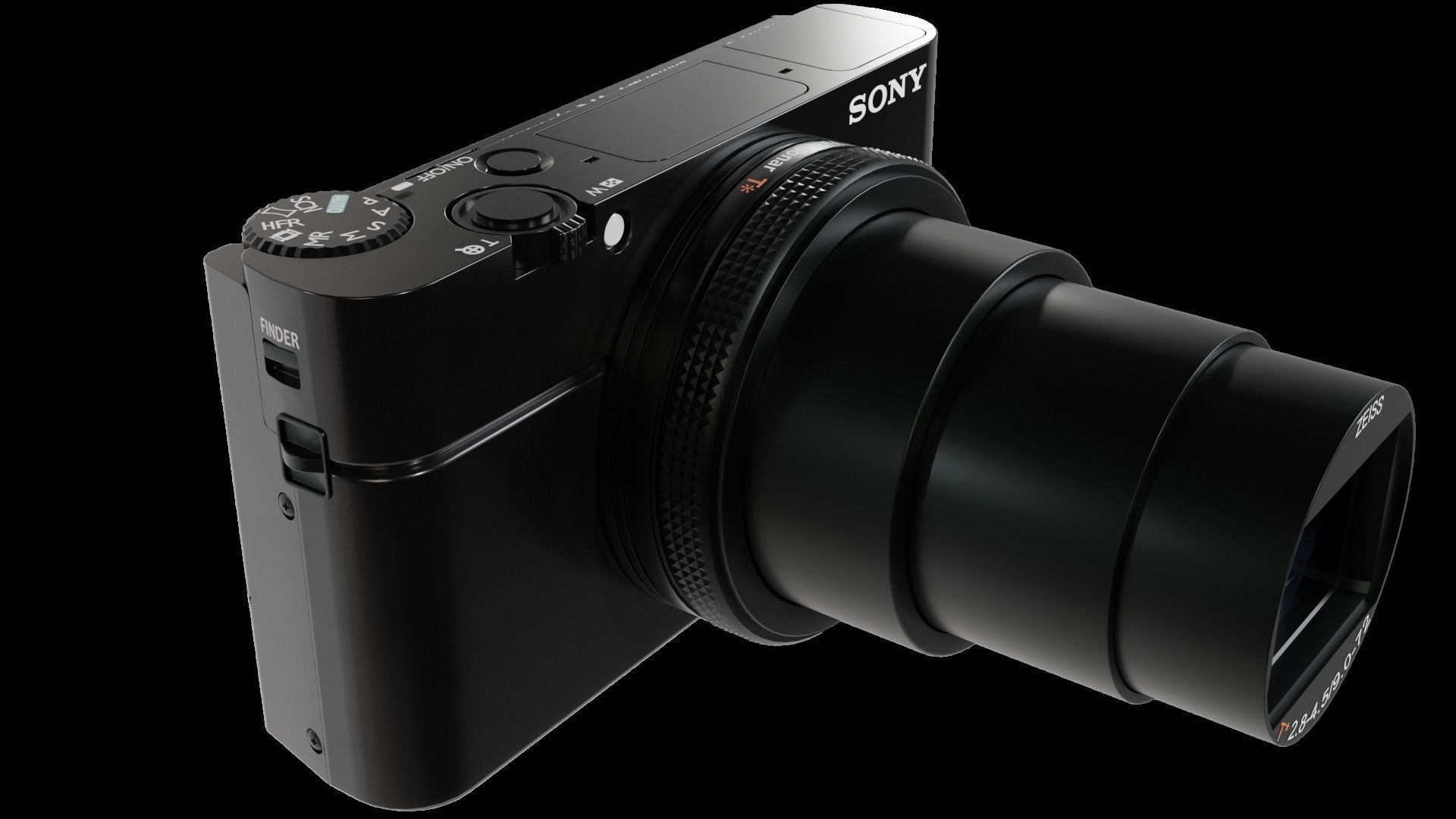 Sony RX100 VI Compact 3D model_6