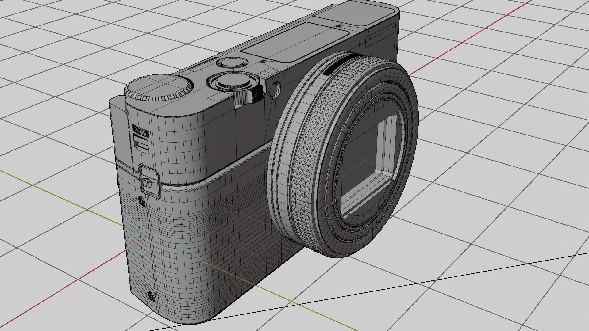 Sony RX100 VI Compact 3D model_7