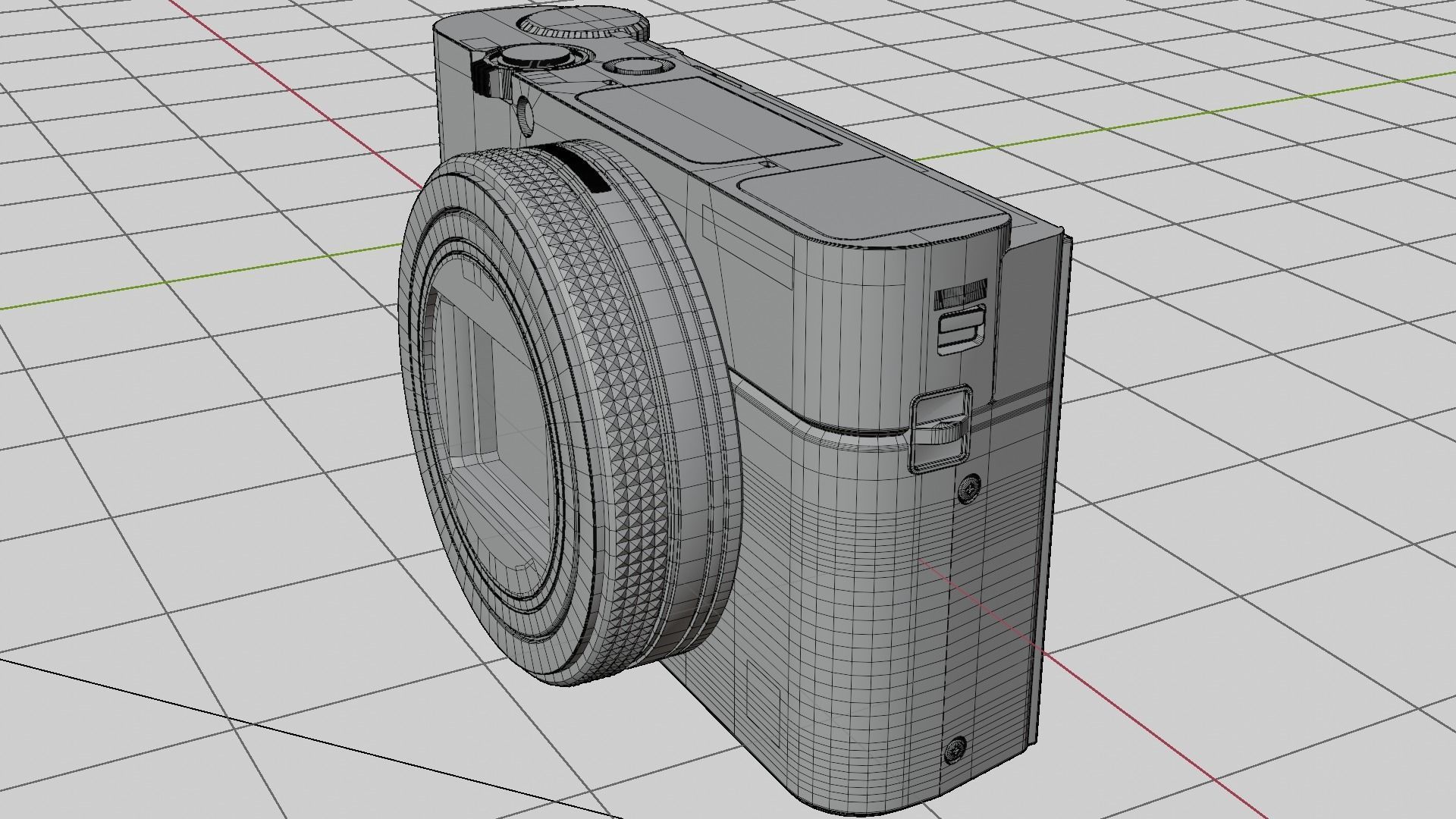 Sony RX100 VI Compact 3D model_9