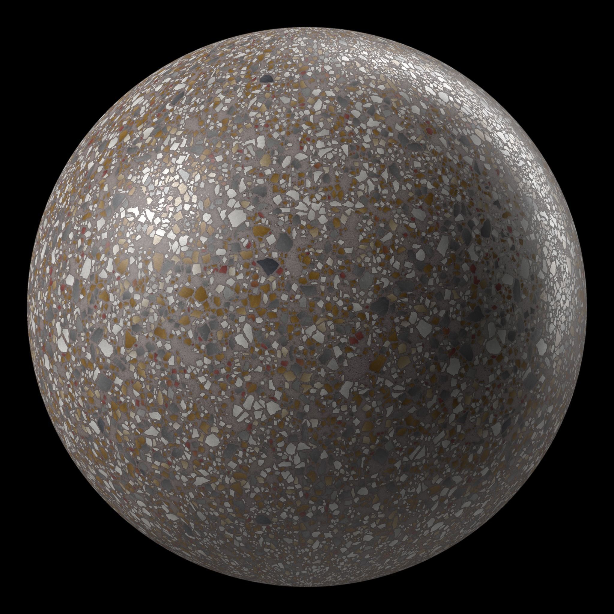 Terrazzo Materials 18- by Sbsar Generatator - Pbr 4k Seamless Texture_6