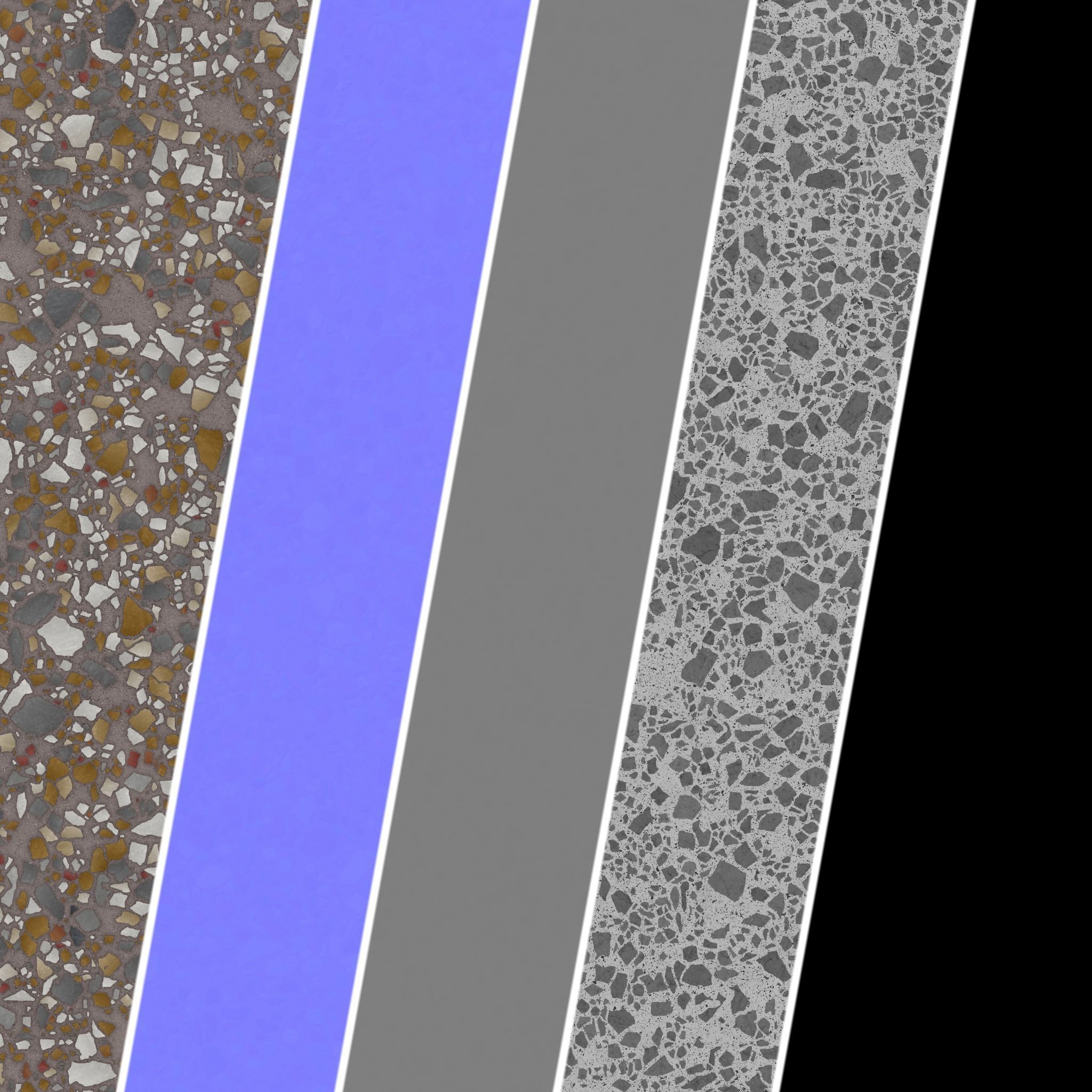 Terrazzo Materials 18- by Sbsar Generatator - Pbr 4k Seamless Texture_8