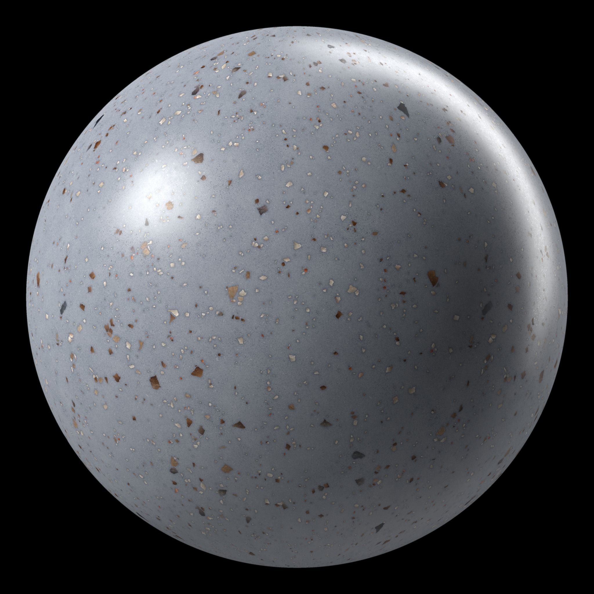 Terrazzo Materials 19- by Sbsar Generatator - Pbr 4k Seamless Texture_4