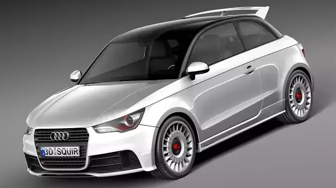 Audi A1 Quattro 2013 3D model