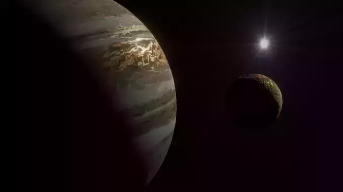 Jupiter Free 3D model