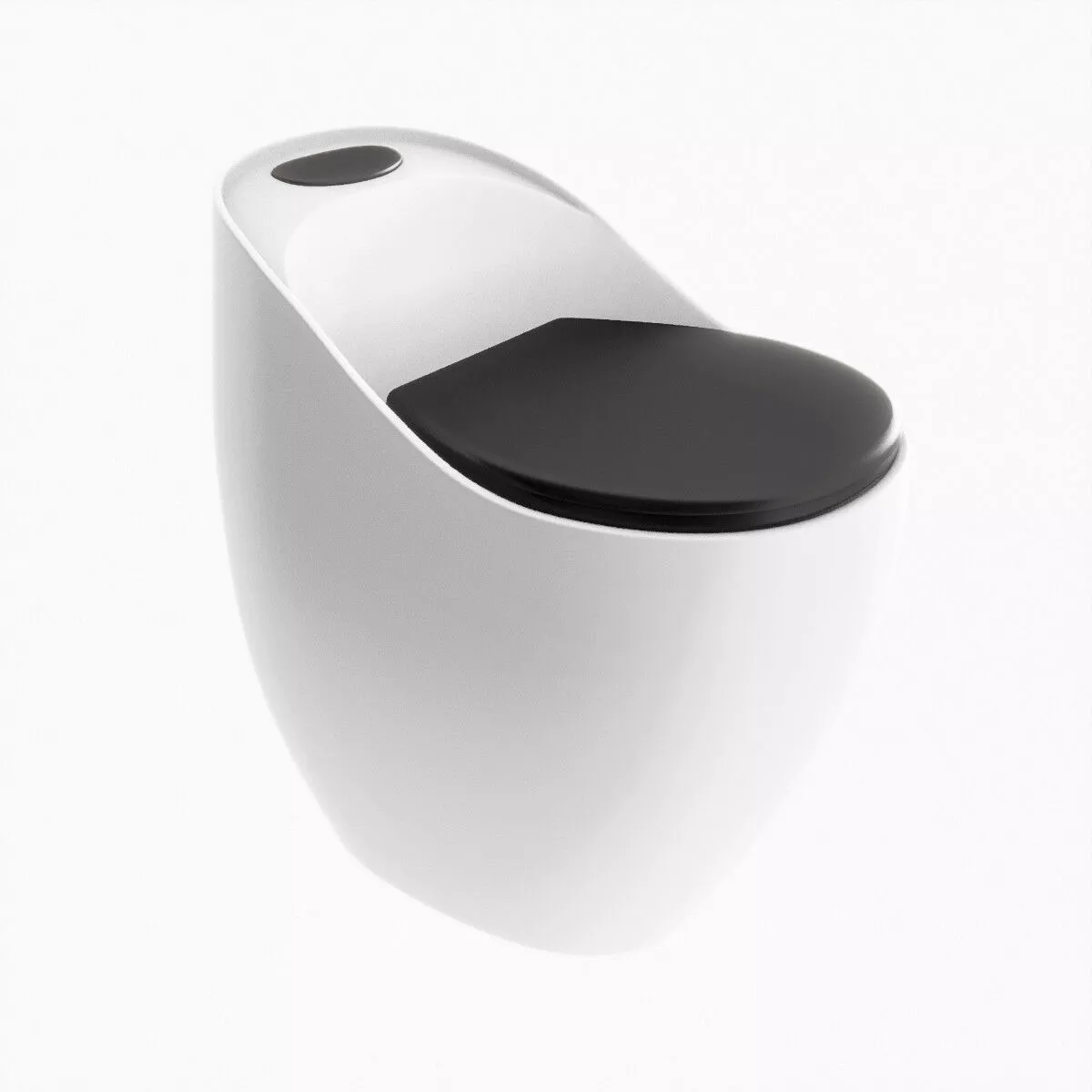 Modern sanitary ware toilet bowl 3D model