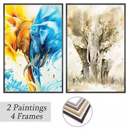 Wall Art Set 4194