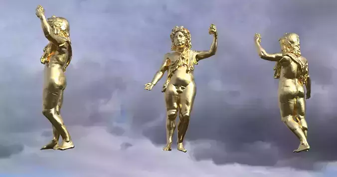 Dionysus statue sculpture