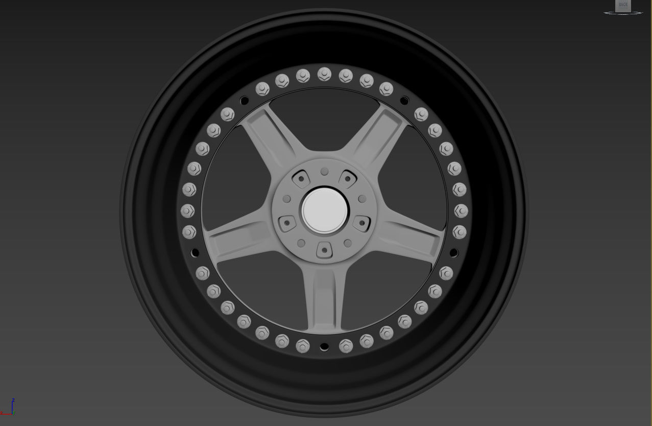 AC Schnitzer custom wheel 3D model_37