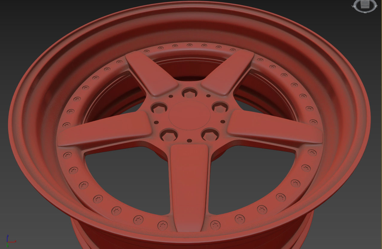AC Schnitzer custom wheel 3D model_28