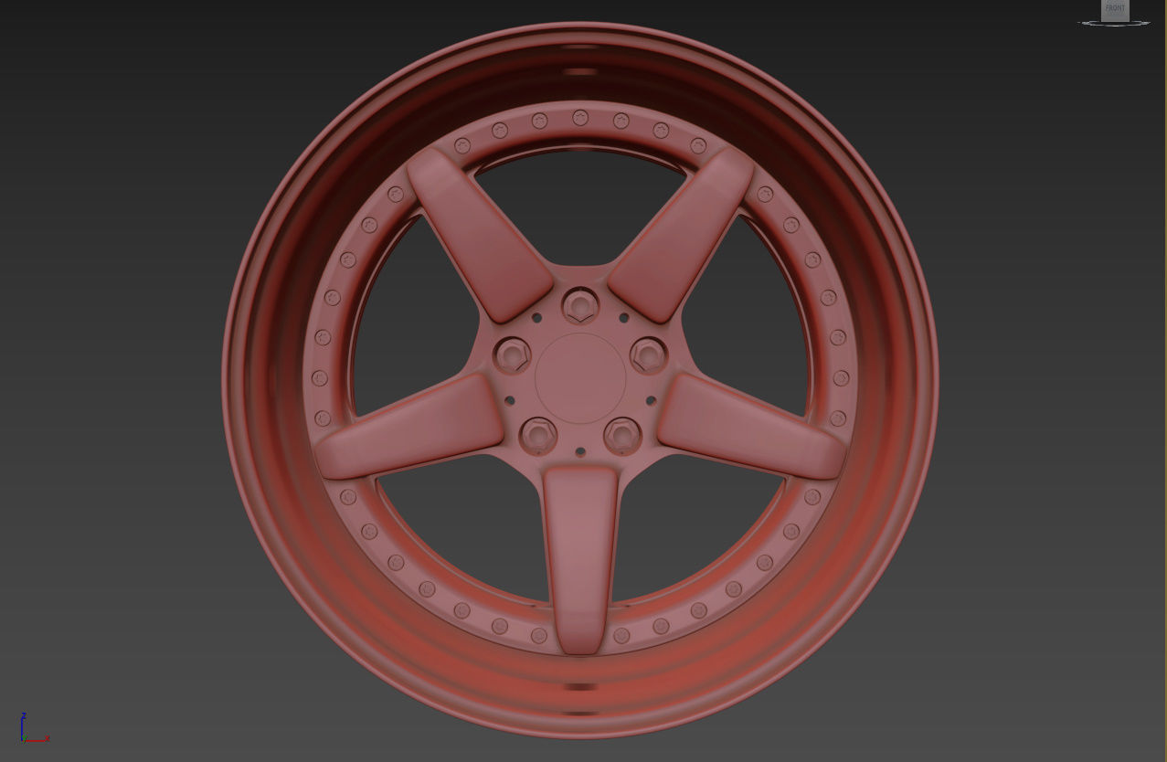 AC Schnitzer custom wheel 3D model_36