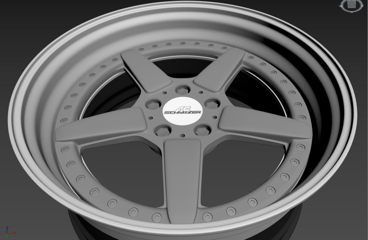 AC Schnitzer custom wheel 3D model_25