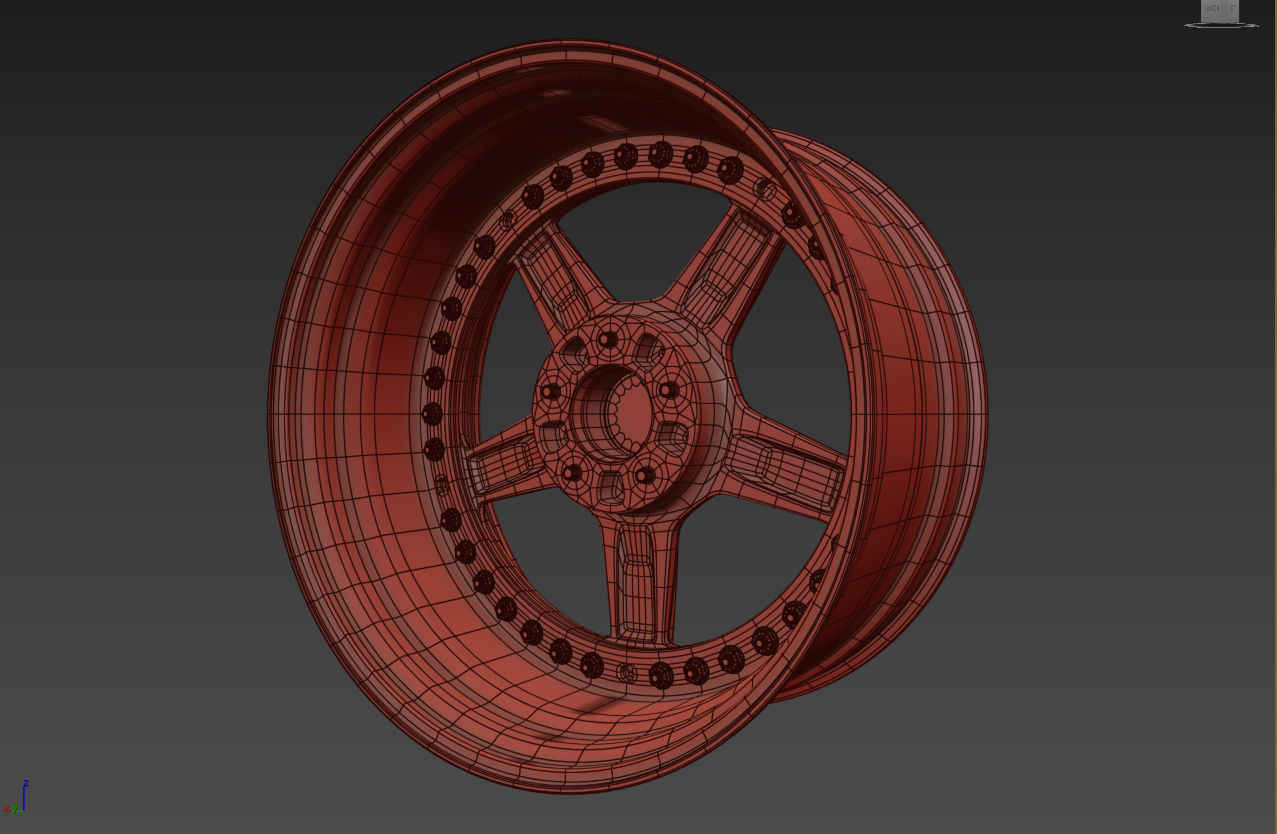 AC Schnitzer custom wheel 3D model_15
