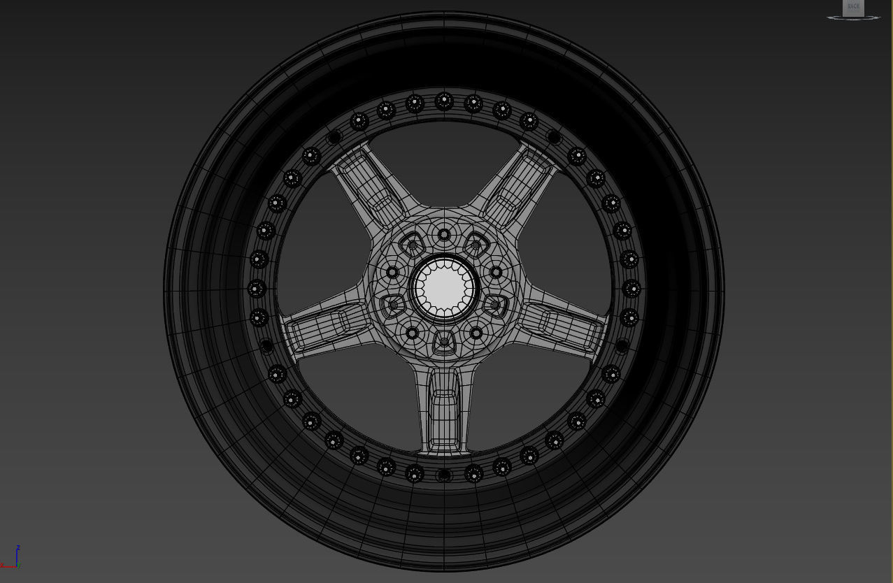 AC Schnitzer custom wheel 3D model_38