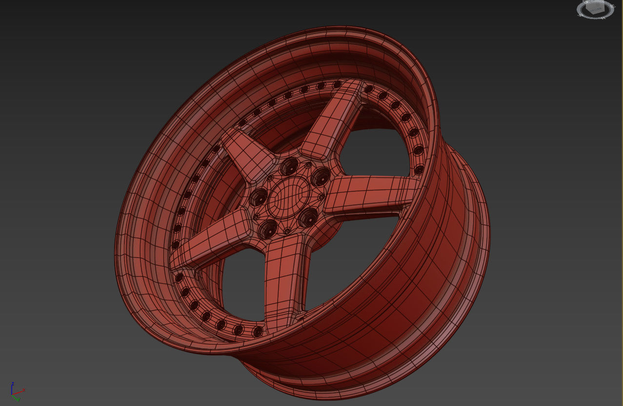 AC Schnitzer custom wheel 3D model_23