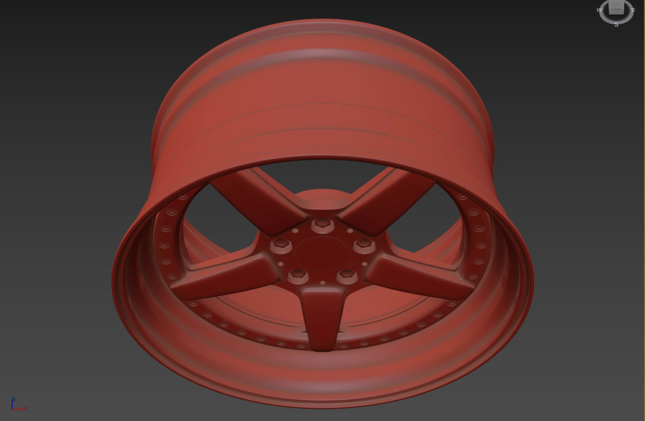 AC Schnitzer custom wheel 3D model_20