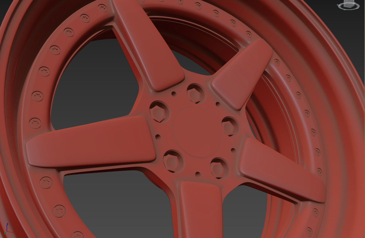 AC Schnitzer custom wheel 3D model_32