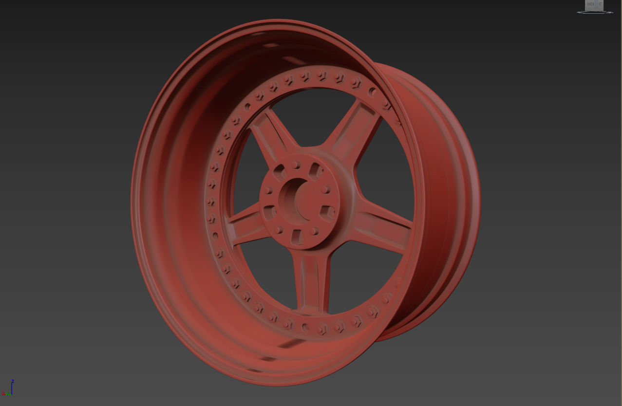 AC Schnitzer custom wheel 3D model_16