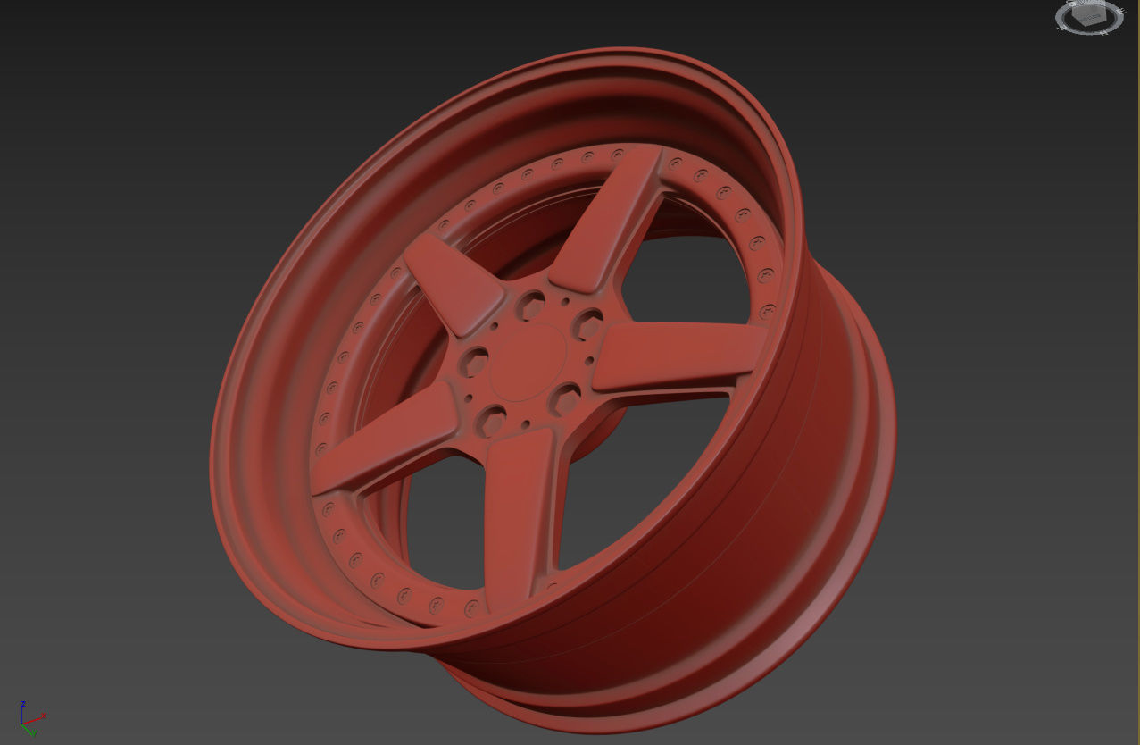 AC Schnitzer custom wheel 3D model_24