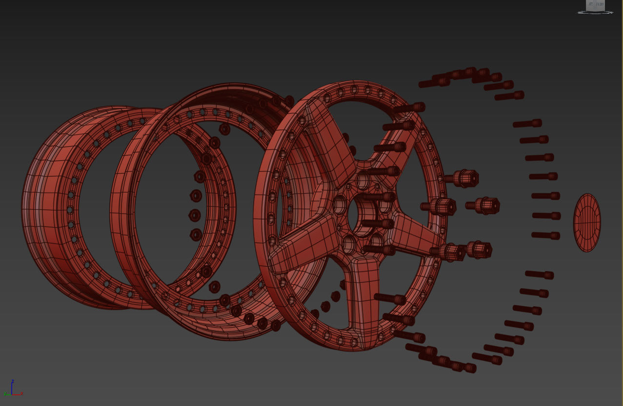 AC Schnitzer custom wheel 3D model_43